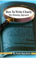 How to Write Clearly
