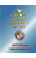 American Sidereal Ephemeris 2001-2025