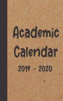 Academic Calendar 2019-2020