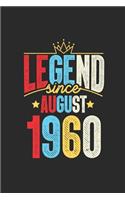 Legend Since August 1960