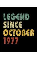 Legend Since October 1977