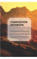 Composition Notebook: Composition Book, Journal, Diary, College Ruled, Lined,110 pages (school notebooks)