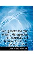 Solid Geometry and Conic Sections