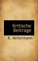 Kritische Beitrage