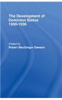 Development of Dominion Status 1900-1936