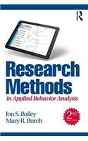 Research Methods in Applied Behavior Analysis