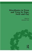 Miscellanies in Prose and Verse by Pope, Swift and Gay Vol 1