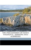 The Preciousness of God's Thoughts