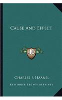 Cause and Effect