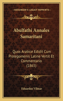 Abulfathi Annales Samaritani