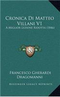Cronica Di Matteo Villani V1