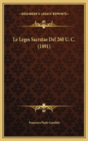 Le Leges Sacratae Del 260 U. C. (1891)