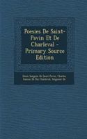 Poesies de Saint-Pavin Et de Charleval