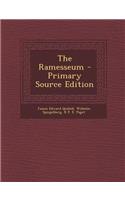 The Ramesseum - Primary Source Edition