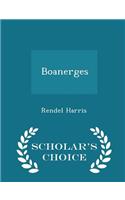 Boanerges - Scholar's Choice Edition