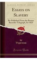 Essays on Slavery