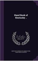 Hand Book of Kentucky ..