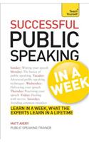 Public Speaking in a Week