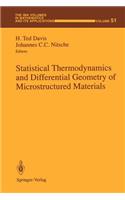 Statistical Thermodynamics and Differential Geometry of Microstructured Materials