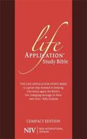 NIV Compact Life Application Study Bible (Anglicised): Leather(New International Version)