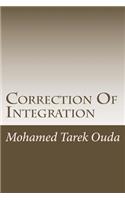 Correction Of Integration