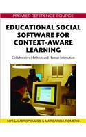 Educational Social Software for Context-aware Learning
