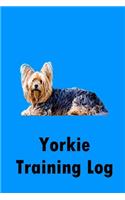Yorkie Training Log: Yorkshire Terrier Training Record for Dog Trainers; Notebook