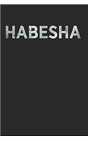 Habesha Ethiopia Eritrea Gift Idea: 120 Pages 6 'x 9' -Dot Graph Paper Journal Manuscript - Planner - Scratchbook - Diary