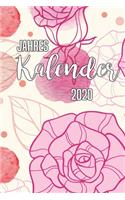 Jahres Kalender 2020