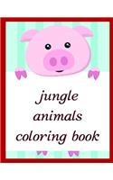 Jungle Animals Coloring Book
