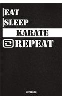 Eat Sleep Karate Notebook