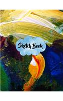 Blank Drawing Book: Notebook for Drawing, Writing, Painting, Sketching or Doodling, 8.5" X 11", Personalized Artist Sketchbook: 120 pages, Sketching, Drawing and Creati