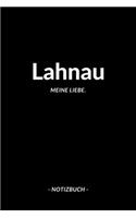 Lahnau: Notizblock - Notizbuch - DIN A5, 120 Seiten - Liniert, Linien, Lined - Notizen, Termine, Planer, Tagebuch, Organisation - Deine Stadt, Dorf, Region 