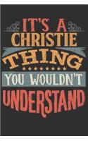 It's A Christie Thing You Wouldn't Understand