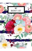 My Bucket List: Journal for creative ideas