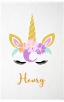 Henry A5 Lined Notebook 110 Pages