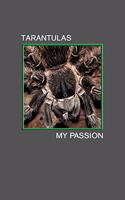 Tarantulas my Passion: Brachypelma Albopilosum, Giant Spider. Format A5, 120 pages, fine light grey lined. Notebook, journal, diary, gift idea for tarantula lovers