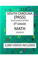 4th Grade SOUTH CAROLINA PASS TEST, 2019 MATH, Test Prep