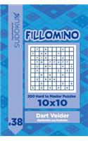 Sudoku Fillomino - 200 Hard to Master Puzzles 10x10 (Volume 38)