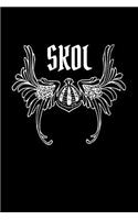 Skol: Viking Notebook Homework Book Notepad Composition and Journal Diary