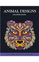 Animal Designs Coloring Book