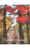 Gratitude Journal - Japanese Maple Tree in the Fall - Painting: 8.5 X 11 with 100 Lightly Lined Pages, Beautiful Cover, for Positive Energy a Great Day and a Joy-Filled Heart(25 Prayer Journal)