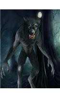 Werewolf Graph Paper Composition Notebook