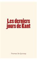 Les derniers jours de Kant