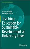 Teaching Education for Sustainable Development at University Level