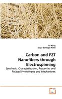 Carbon and PZT Nanofibers through Electrospinning