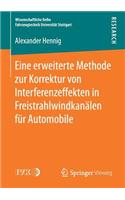 Eine erweiterte Methode zur Korrektur von Interferenzeffekten in Freistrahlwindkanälen für Automobile