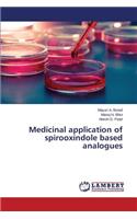 Medicinal application of spirooxindole based analogues