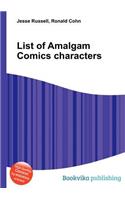 List of Amalgam Comics Characters