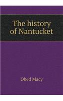 The History of Nantucket